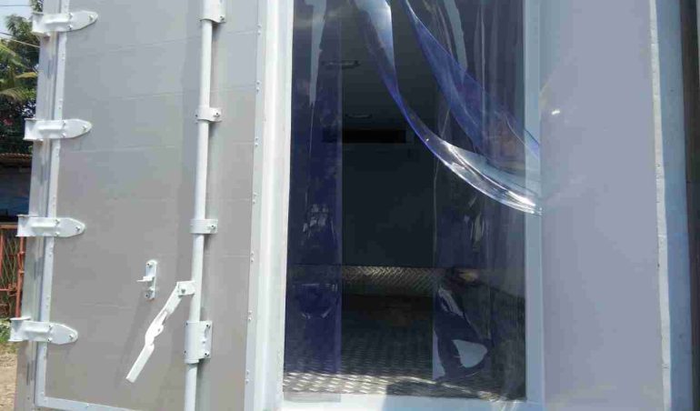 pembuatan box aluminium armada PT Energy Sarana Sejahtera di workshop Berdikari Raya